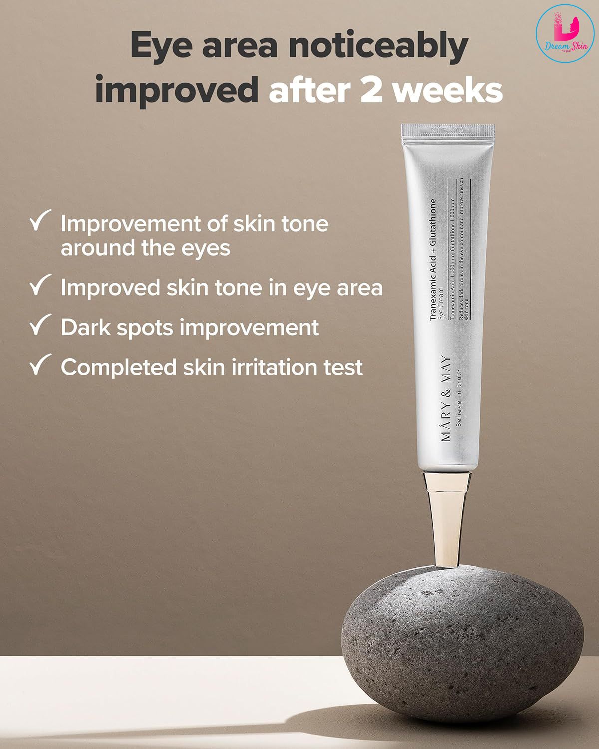 Mary&May Tranexamic Acid + Glutathione Eye Cream [30g]